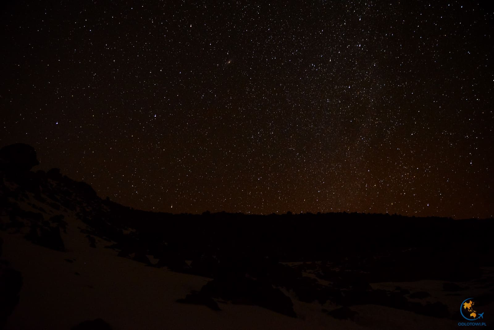 El Teide niebo nocą | El Teide sky by night